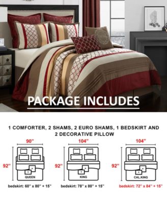 Sydney 8-Pc. Comforter Set, Queen