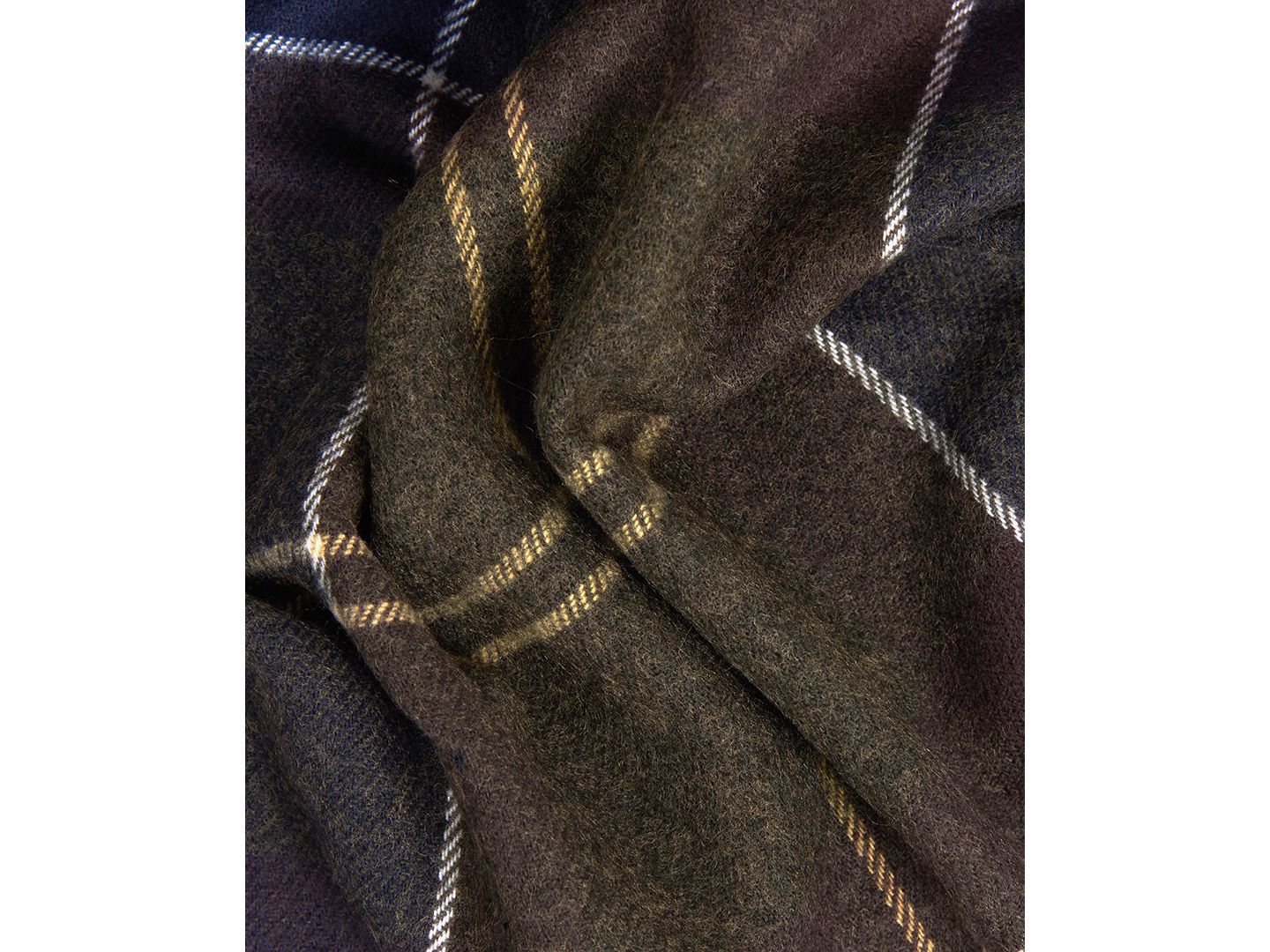 Мужской шарф Barbour Galingale Check Tartan, цвет: Classic Tartan — фото 3