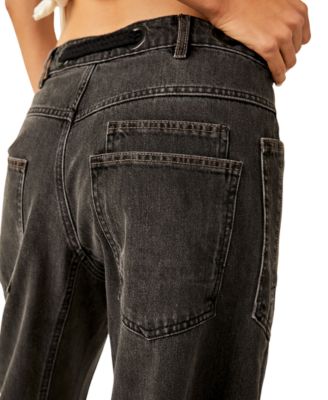 Women's Moxie Low-Slung Pull-On Boyfriend Jeans