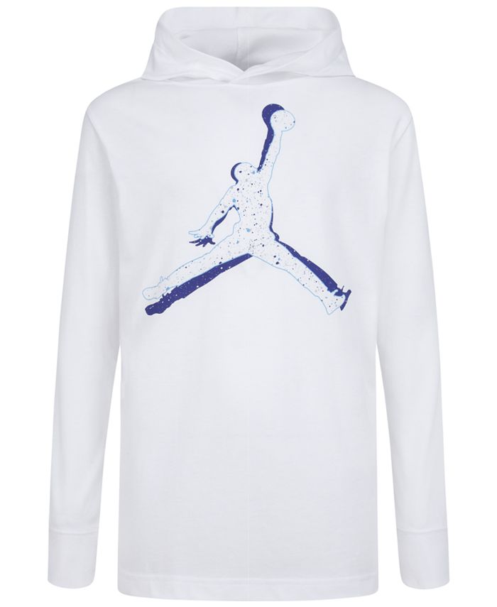 Big Boys Jumpman Inbound Hooded Long Sleeve T shirt