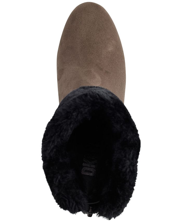 Donna karan deals ivira wedge bootie