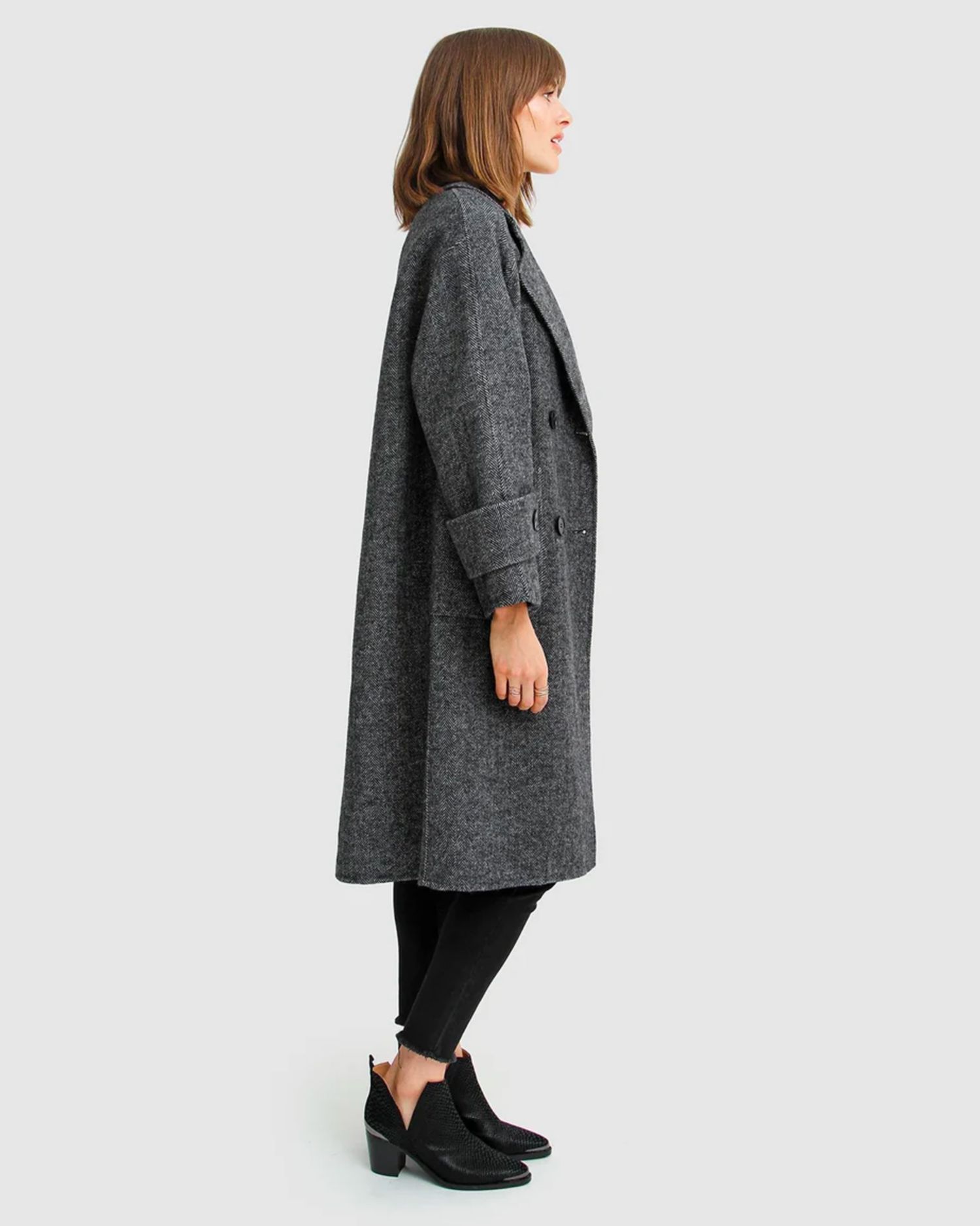 Women's Rumour Has It Oversized Wool Blend Coat
