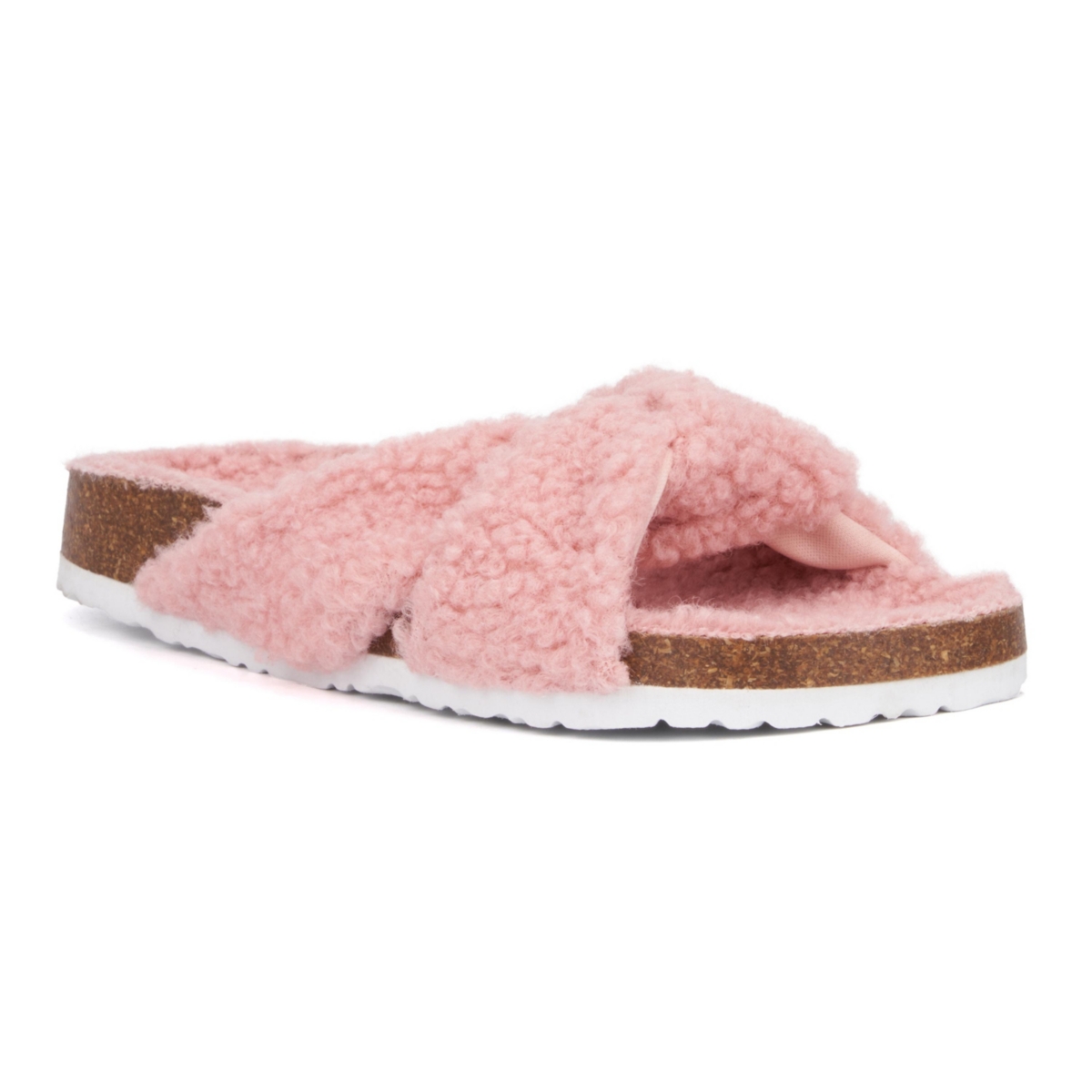 Olivia Miller Women's Lana Sherpa Slipper