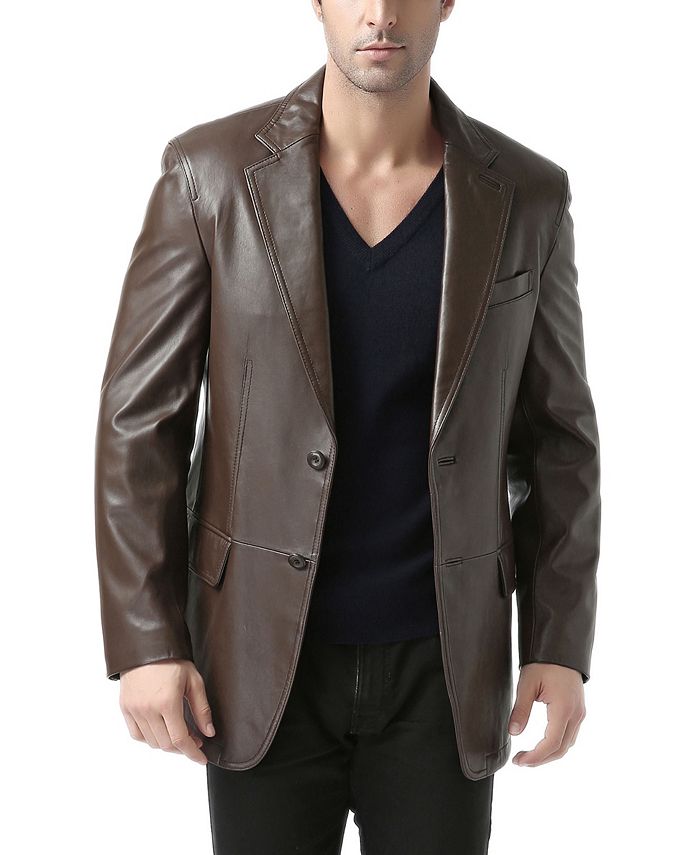 Bgsd leather blazer men sale