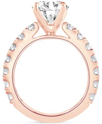 Badgley Mischka Certified Lab Grown Diamond 3 Pc. Bridal Set (5 ct. t.w.) in 14k Gold