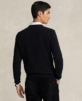 Polo Ralph Lauren Men s Dalmatian Intarsia Knit Cashmere Sweater