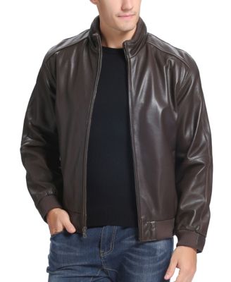 BGSD Men s Men City Leather Bomber Jacket Macy s