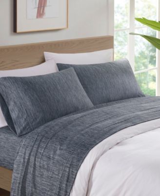 Comfort Cool Jersey Knit Nylon Blend 3-Piece Sheet Set, Twin