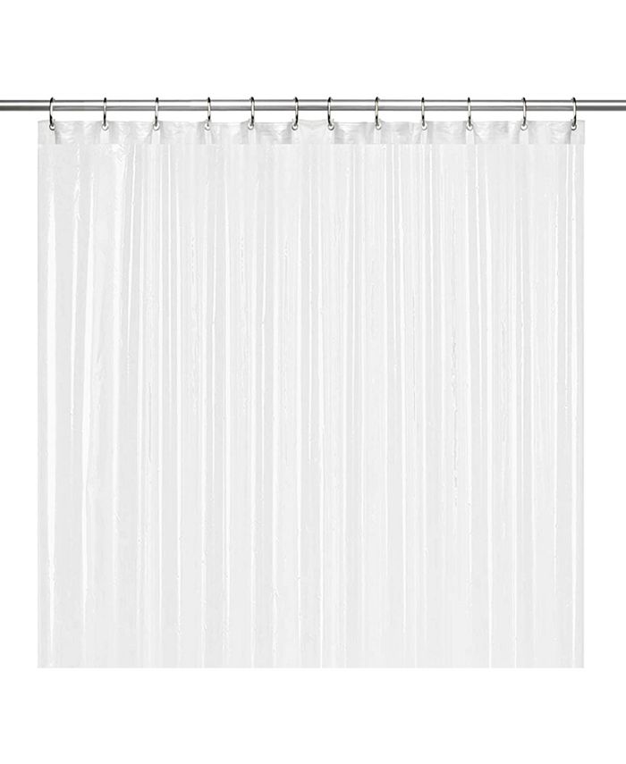 Liba 72" W x 72" H 10G PEVA Shower Curtain Bathroom Macy's