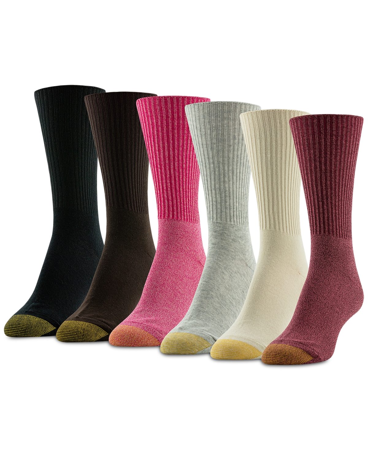 Women's 6-Pk. Turn Cuff Socks - Asst
