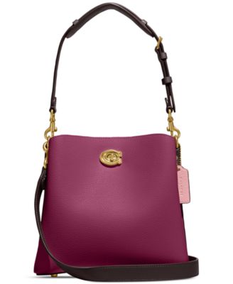 Reserved for sale Patti Sue - Coach Satchel Purse, Eggplant