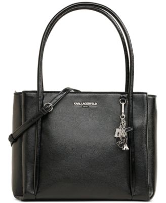 KARL LAGERFELD PARIS - Nouvelle Large Faux Leather Tote