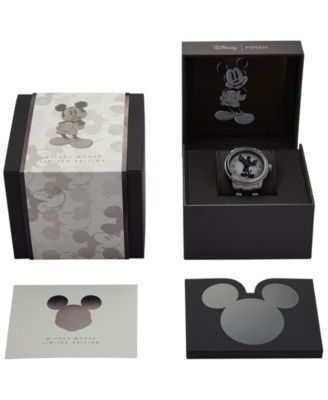 Fossil Unisex Disney X Fossil Limited Edition Three-Hand Smoke ...