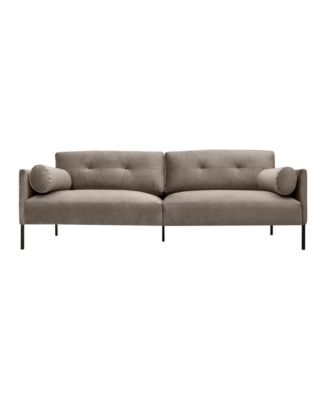 Michalina 84" Velvet with Metal Legs Sofa