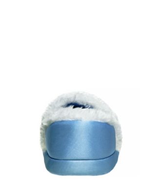 Little Girls Frozen Anna and Elsa Dual Sizes Lightweight Slippers