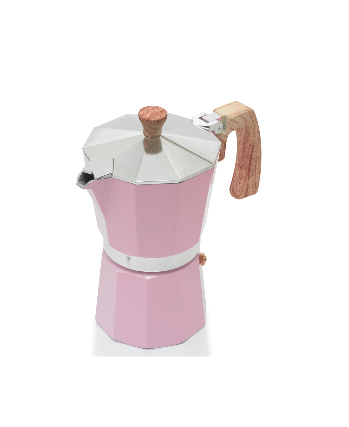 Shop Sedona Aluminum 3 Cup Espresso Maker In Pink