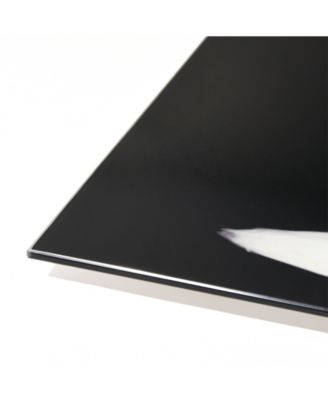 "Gentian X-Ray" Frameless Free Floating Tempered Glass Panel Graphic Wall Art, 24" x 48" x 0.2"