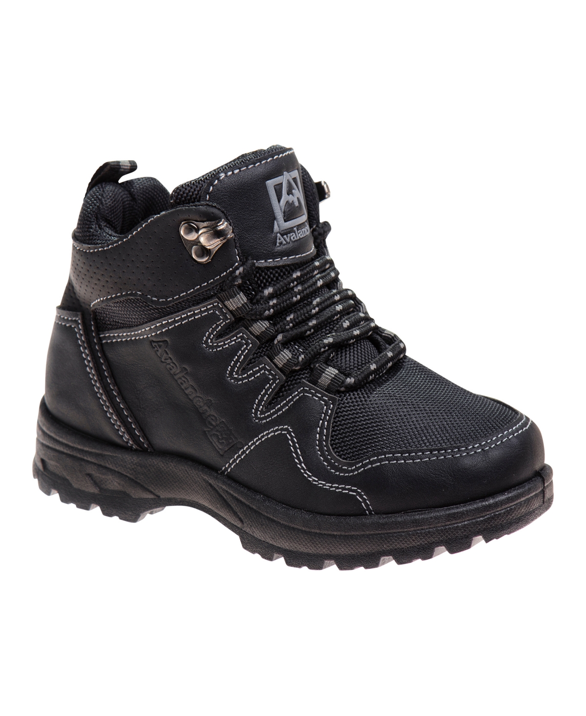 Avalanche Kids' Big Boys Hiker Boots In Black