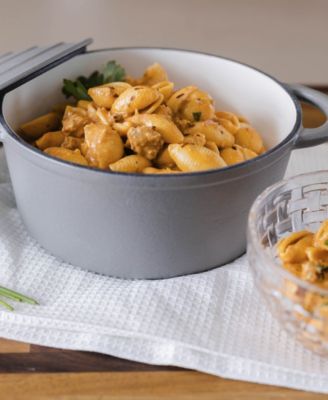 Enamel Cast Iron 3 Quart Dutch Oven with Lid