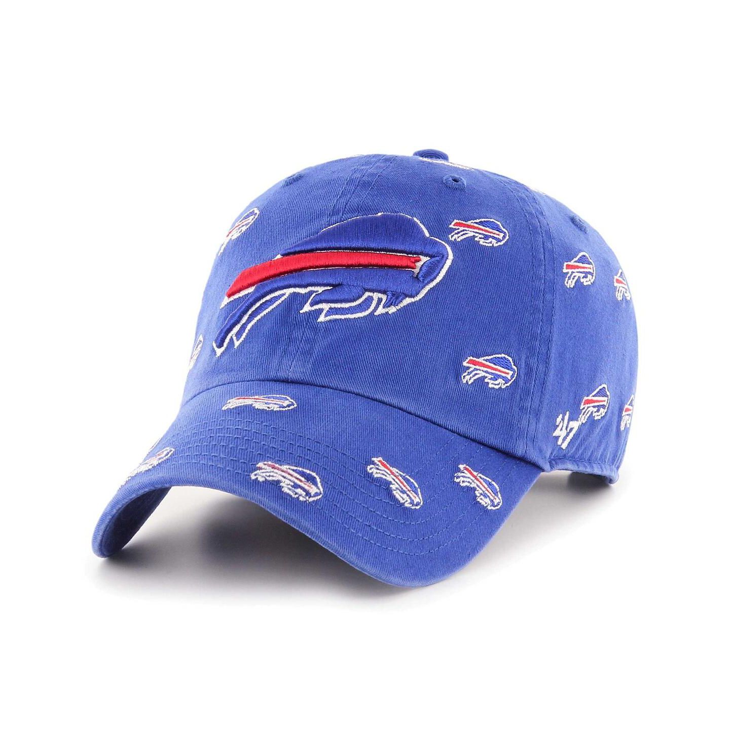 Мужская кепка '47 Brand and Royal Buffalo Bills Confetti Clean Up Adjustable Hat — фото 1