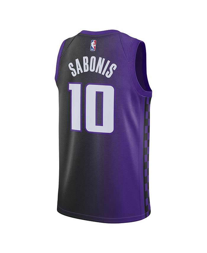 Jordan Men's and Women's Domantas Sabonis Purple Sacramento Kings ...