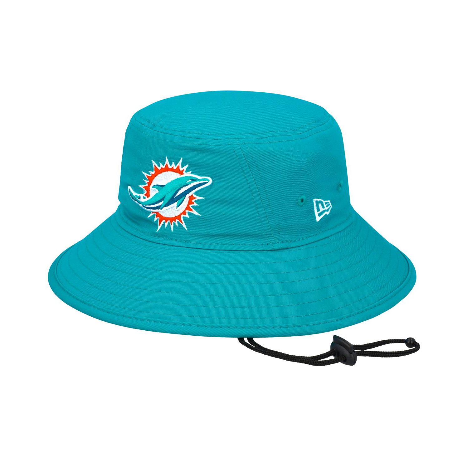 Men's Aqua Miami Dolphins Main Bucket Hat