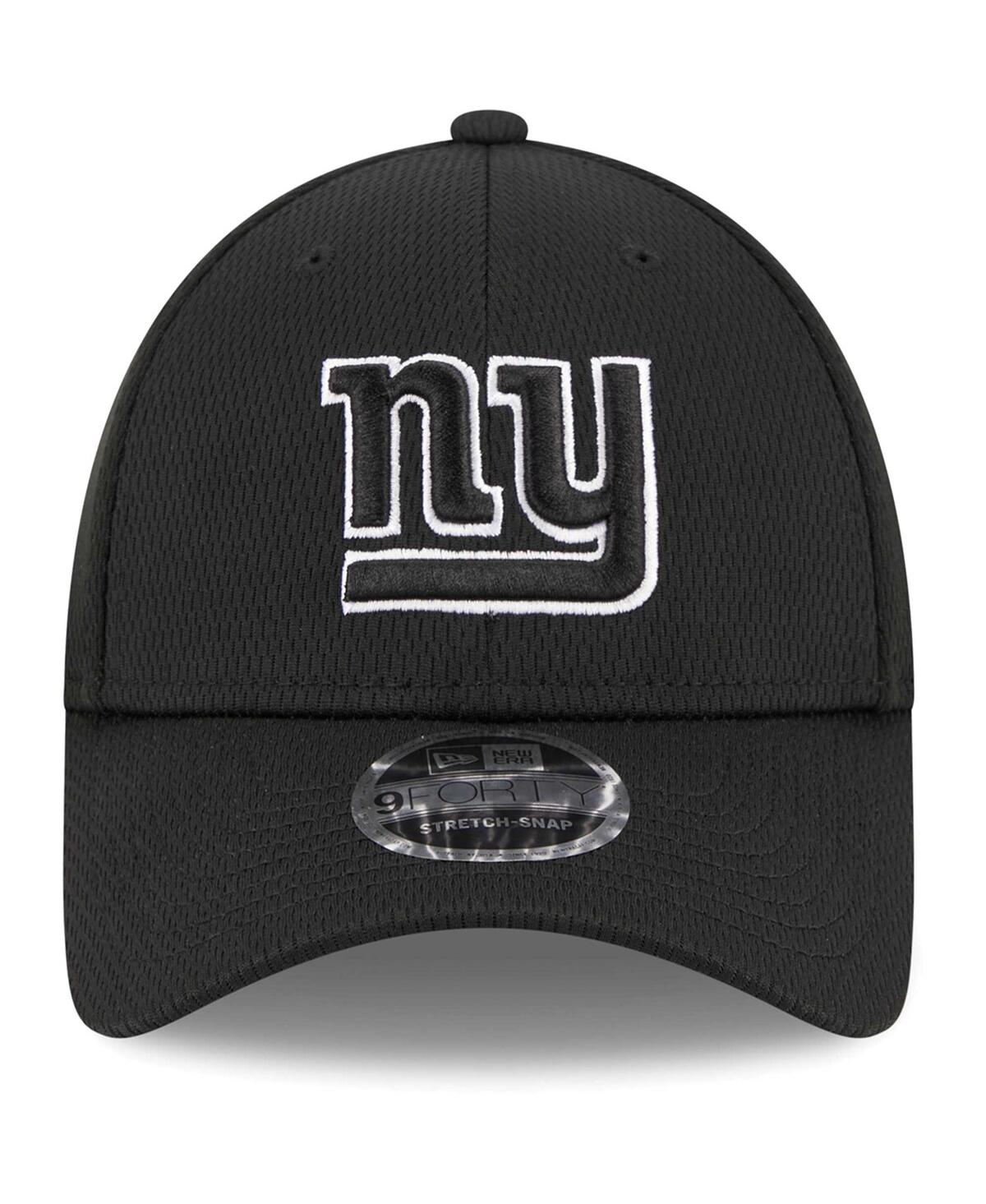 Men's New EraNew York Giants Main B-Dub 9FORTY Adjustable Hat - Black