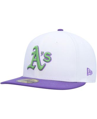 Men's White Oakland Athletics 1989 World Series Side Patch 59FIFTY Fitted Hat