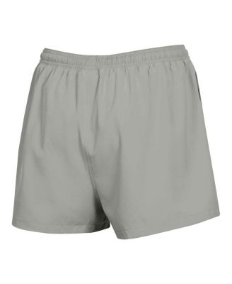 Women's Gray Kentucky Wildcats Football Fan High Waist Shorts