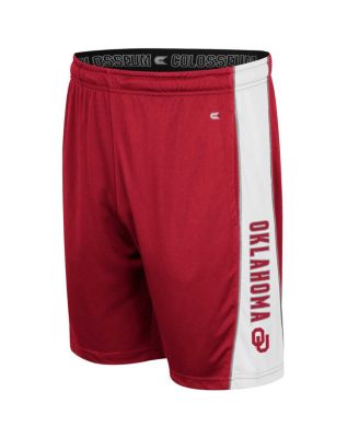 Men's Crimson Oklahoma Sooners Panel Shorts