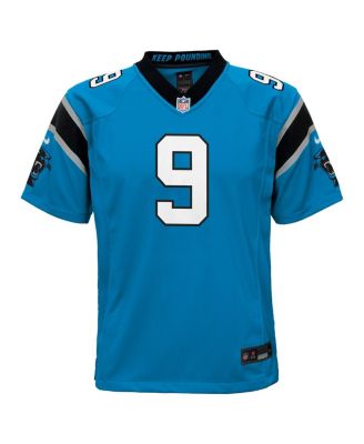 Big Boys Bryce Young Blue Carolina Panthers Game Jersey