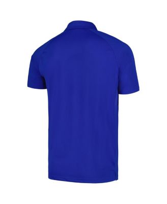 Men's Royal Philadelphia Phillies Sector Batter Up Raglan Polo Shirt