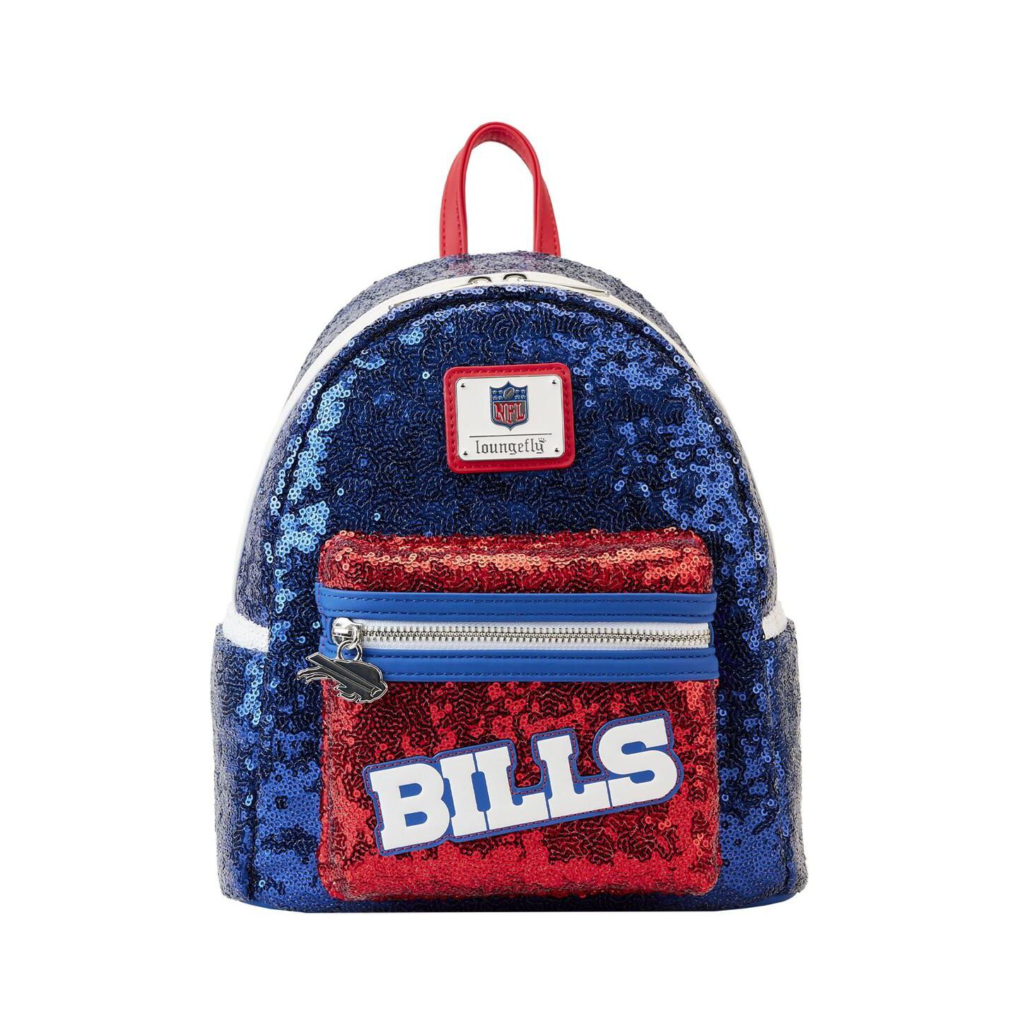 Рюкзак Loungefly and Buffalo Bills Sequin Mini — фото 1