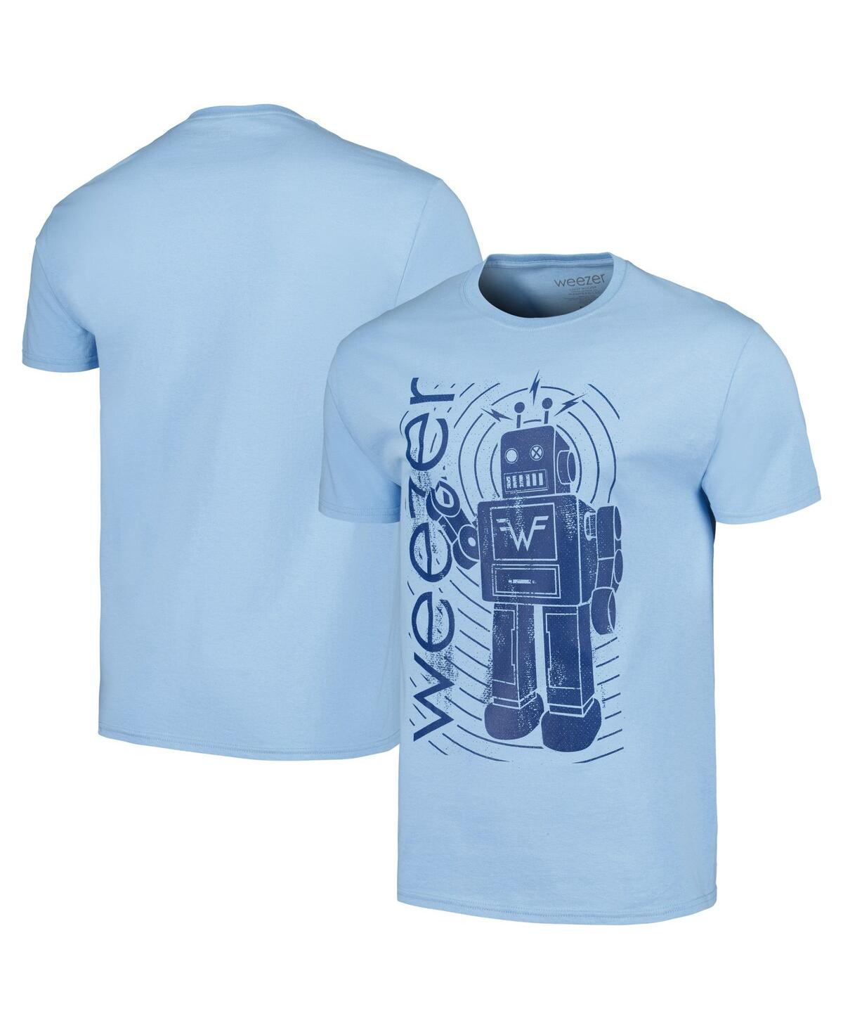 Men's Blue Weezer T-shirt - Blue