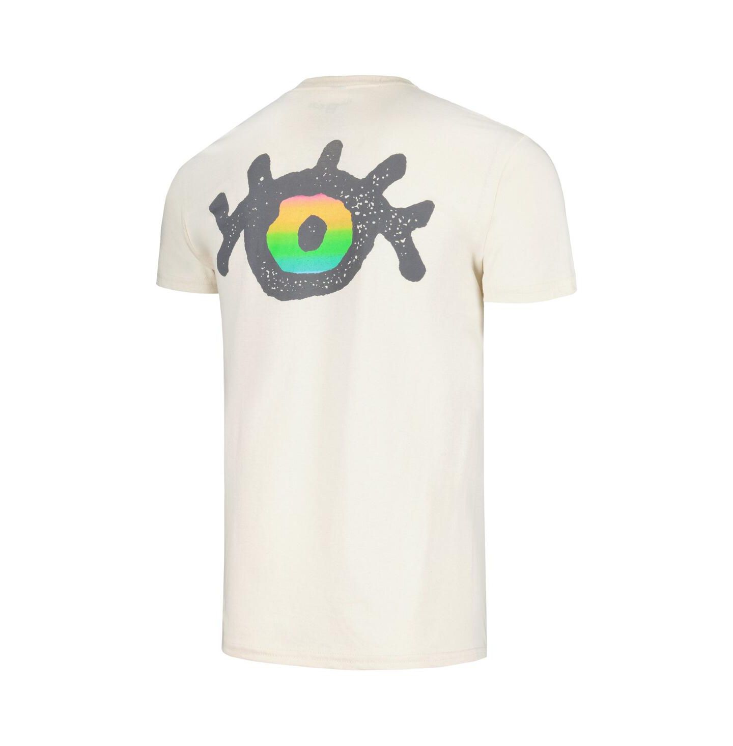 Мужская футболка Manhead Merch Cream The B-52's Cosmic Thing Graphic — фото 2