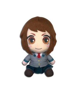 My Hero Academia S2 Ochaco Seifuku Sitting 7 Inch Plush Figure