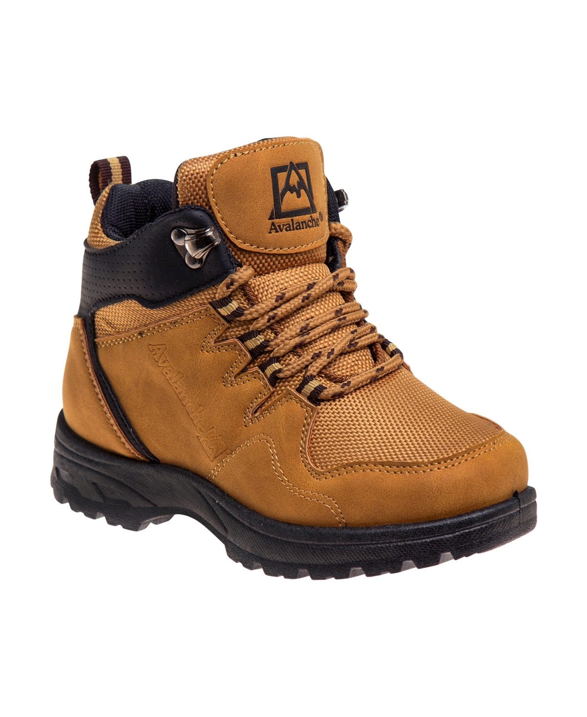 Avalanche Kids' Big Boys Hiker Boots In Wheat