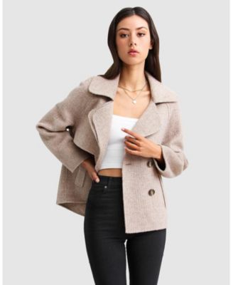 Women's I'm Yours Wool Blend Peacoat