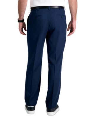 Men's Cool 18 PRO&reg; Classic-Fit Expandable Waist Flat Front Stretch Dress Pants