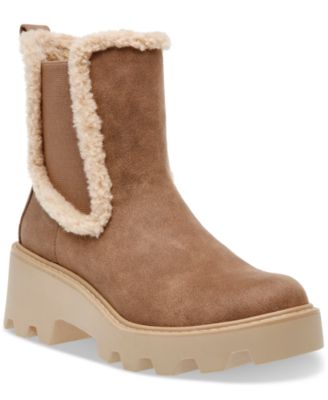DV Dolce Vita - Women's Vandi Cozy Lug-Sole Booties