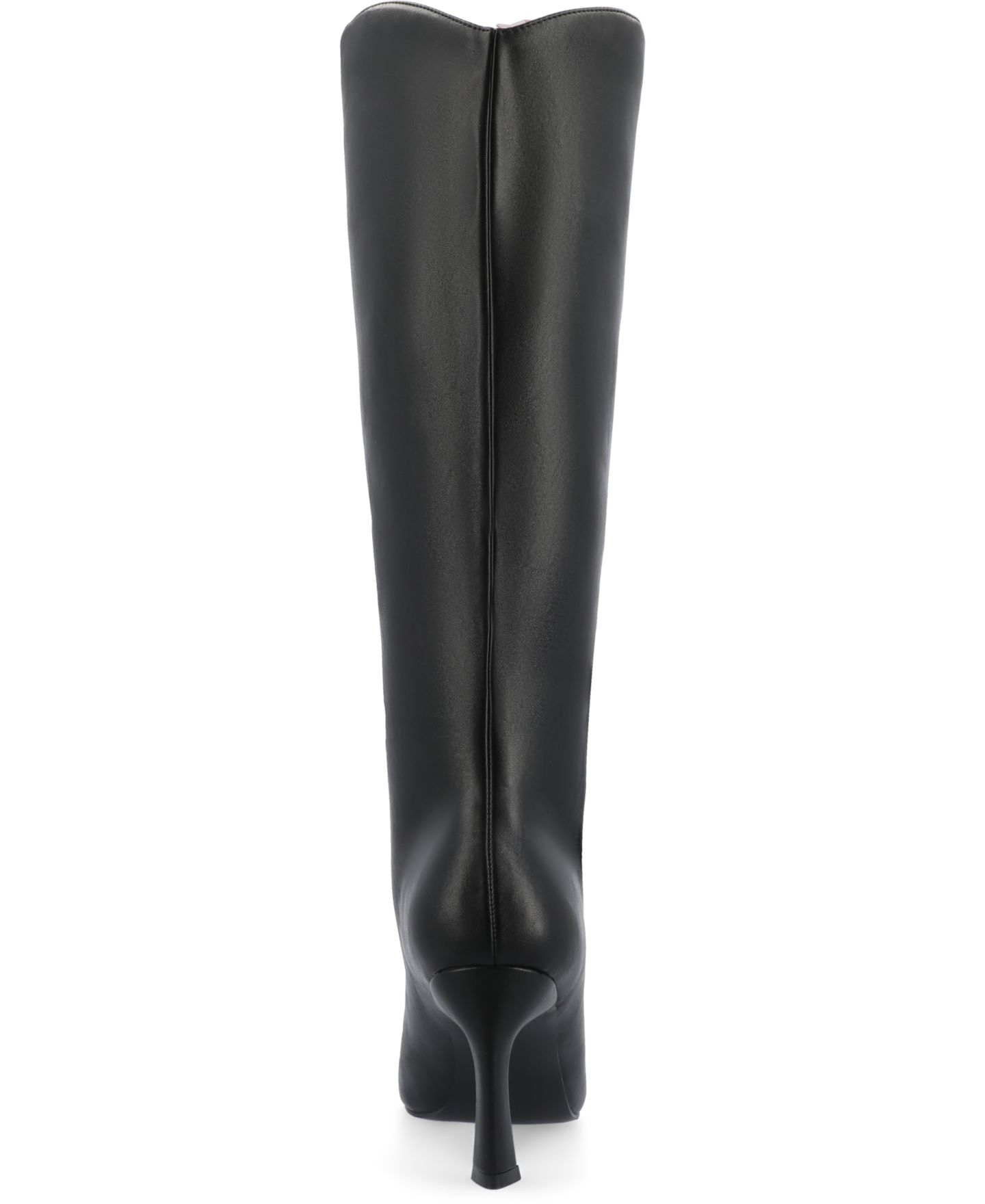 Женские ботинки Journee Collection Rehela Pointed Toe Knee High Dress Boots, Regular & Wide Calf, цвет: Чёрный — фото 3