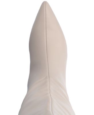 Women's Tullip Wide Width Wide Calf Kitten Heel Pointed Toe Knee High Dress Boots