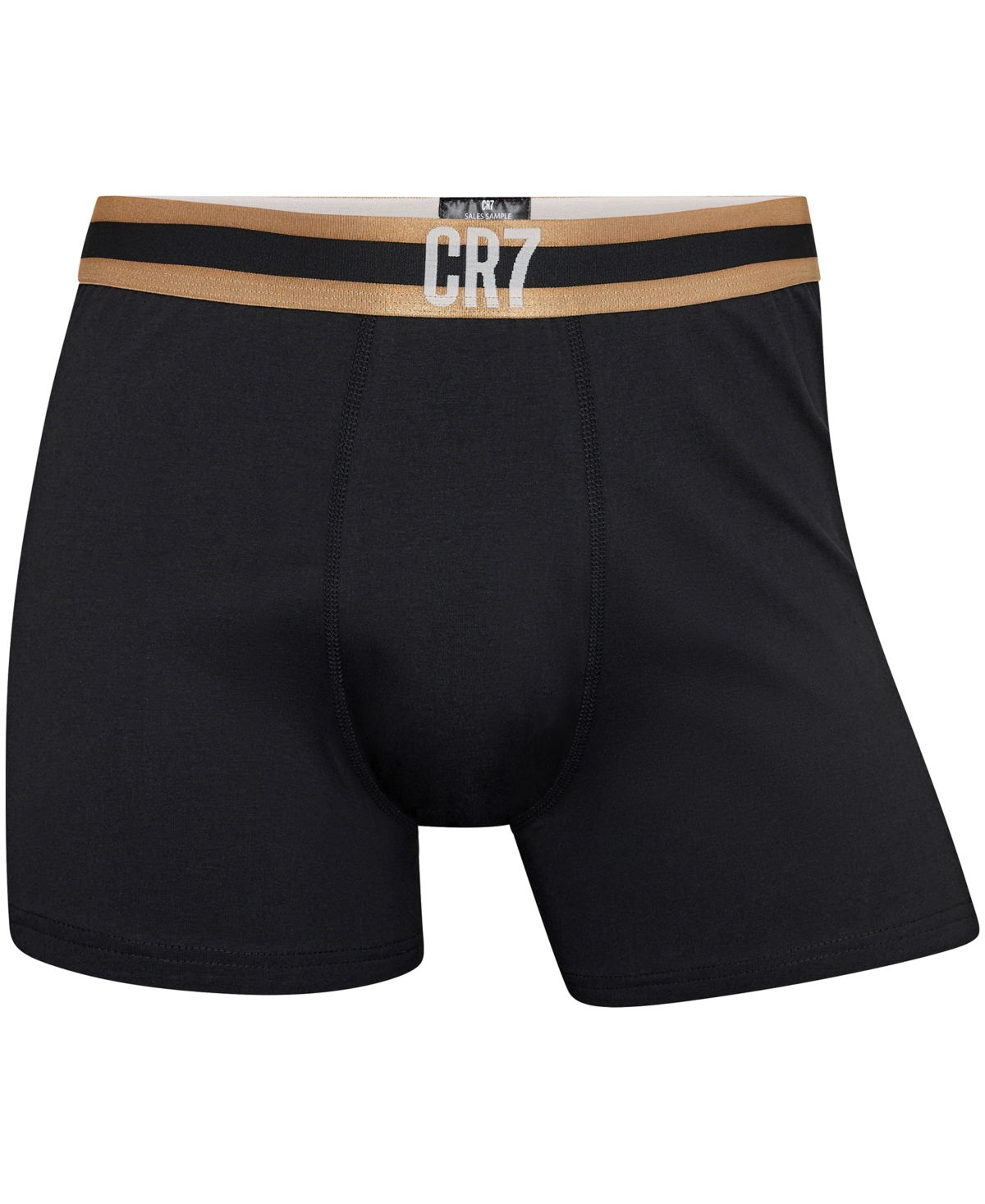 CR7 Men's Cotton Blend Comfort Waistband Trunks 10th Anniversary Gift-Box, Pack of 7 - Gray, White