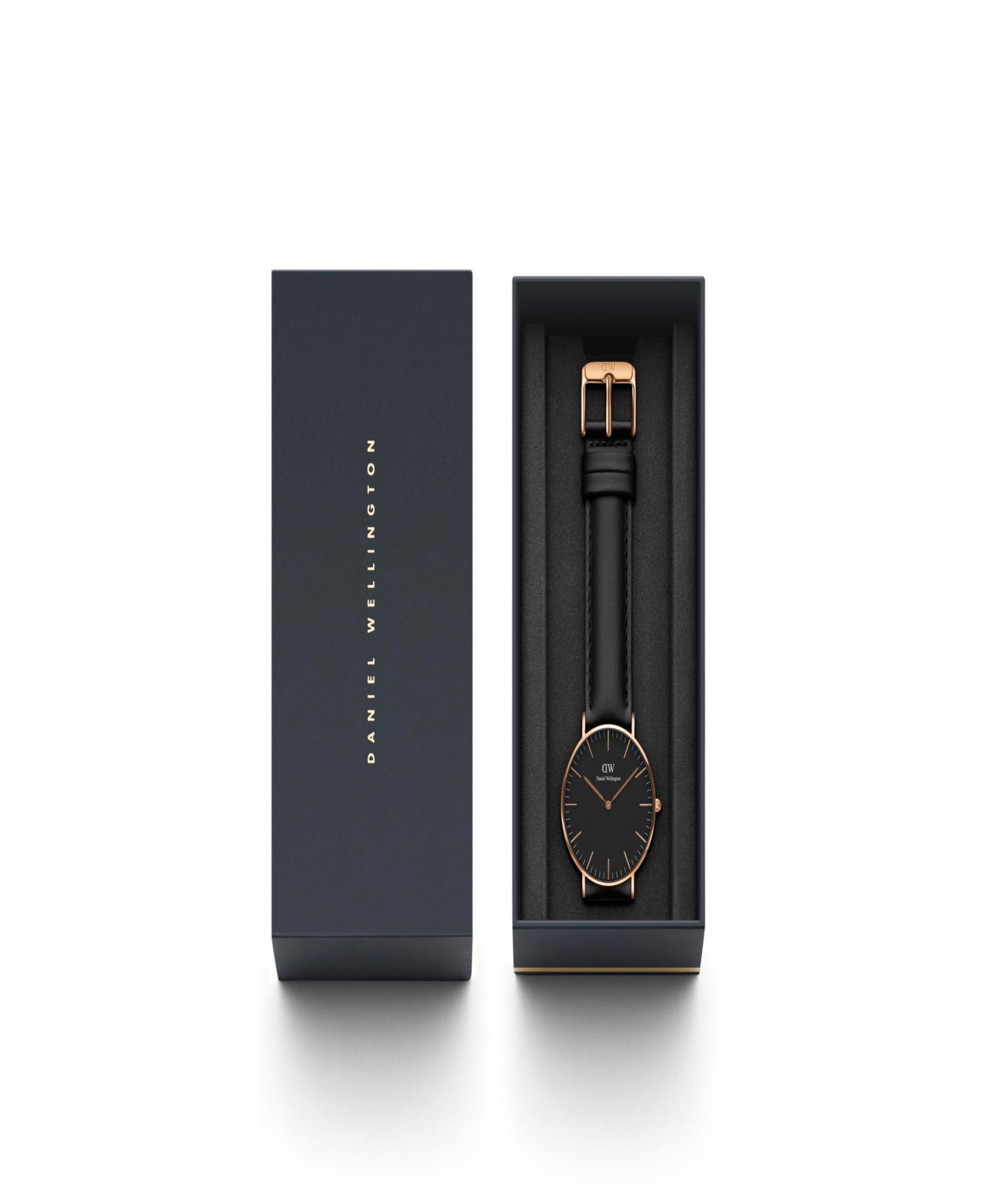 Часы Daniel Wellington Unisex Classic Sheffield Black Leather 36mm — фото 2
