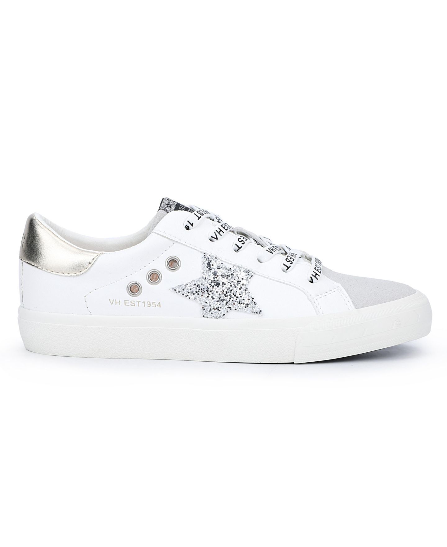 Женские кроссовки Vintage Havana Grande - White Silver Gold 's Sneaker — фото 1