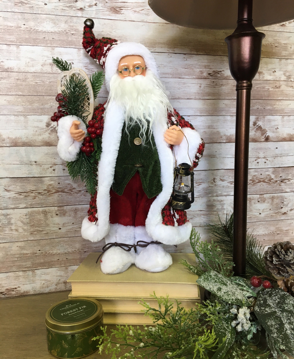 Shop Santa's Workshop 15" Woven Claus Figurine In Red