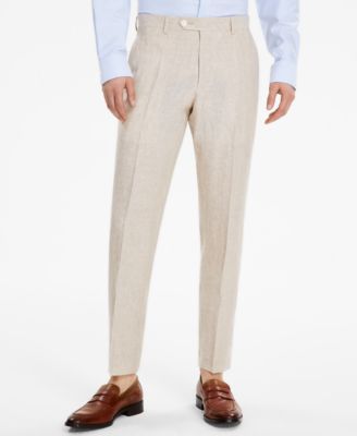 Tommy Hilfiger - Men's Modern-Fit Linen Pants