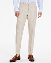 Tan/Beige Linen & Linen Blend Men's Pants - Macy's