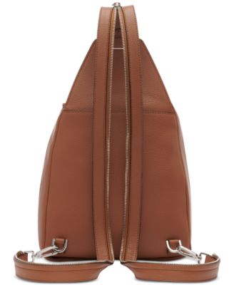 Millie Convertible Leather Sling Bag, Backpack