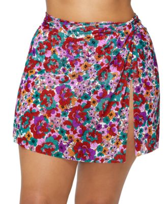 Raisins Curve - Trendy Plus Size Isla Pareo Swim Cover-Up
